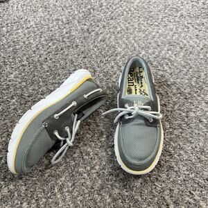 LL BEAN Women’s 8 M Kennebec 2 Eye Boat Shoe Moc Mist Blue NEW READ